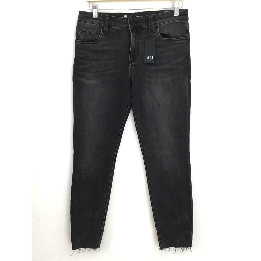 KUT FROM THE KLOTH Connie High Rise Slim Fit Ankle Skinny Sz 10